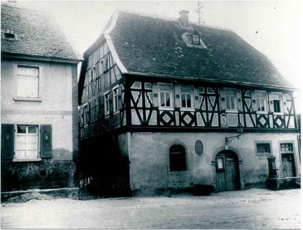 Rathaus Nackenheim 1932 Foto privat