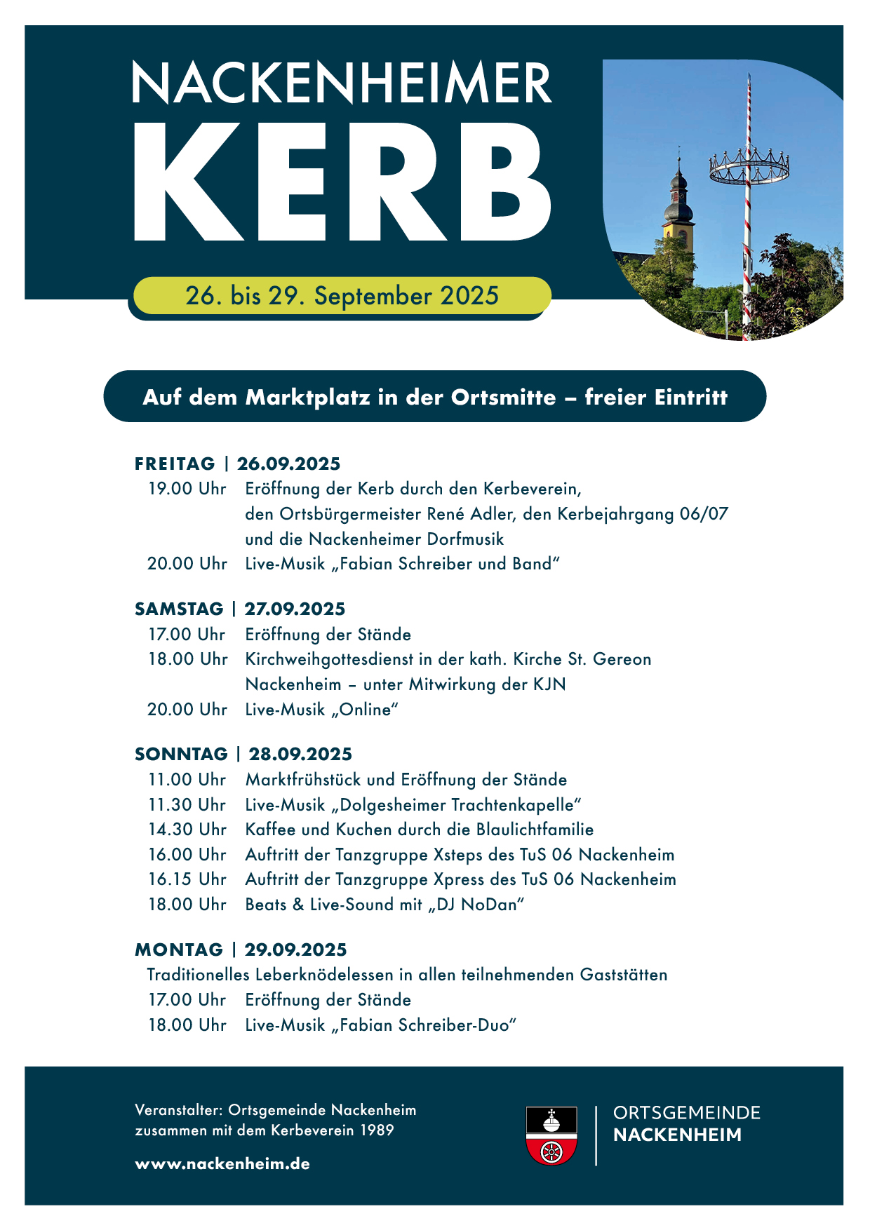 Kerb 2025 Quelle: OG Nackenheim