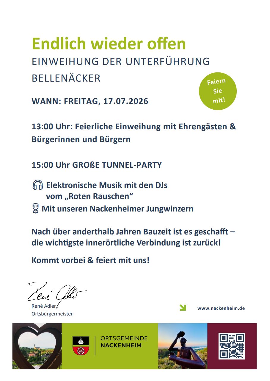 Einweihung Bellenäcker_2026_07_17 Quelle: OG Nackenheim
