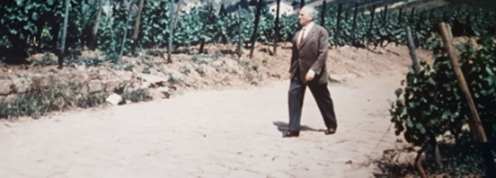 Carl Zuckmayer in Nackenheim Foto privat