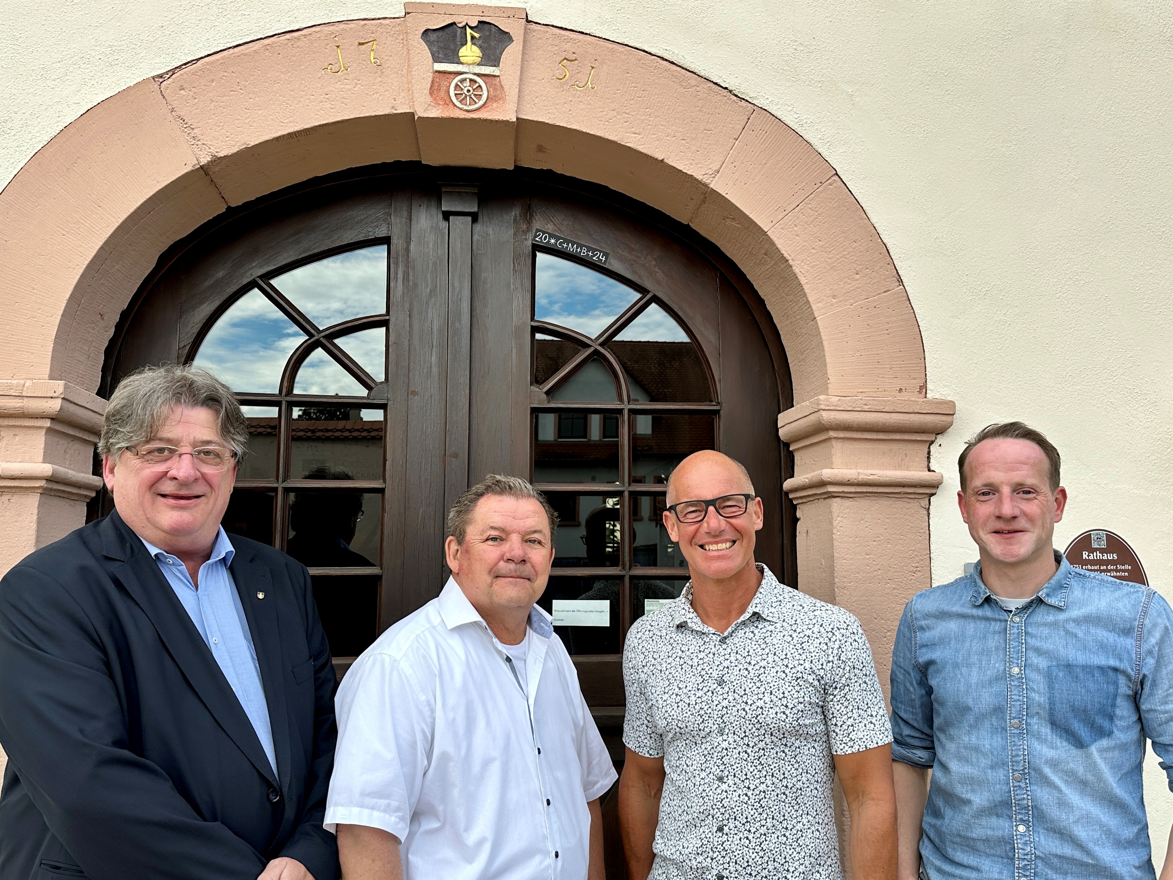 Rathausteam ab 01.07.2024 Quelle: Ortsgemeinde Nackenheim