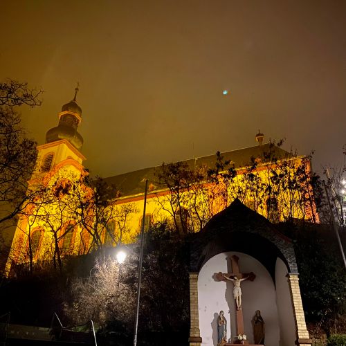 Katholische Kirche St. Gereon zu nackenheim Umrüstung LED Beleuchtung 12_2020