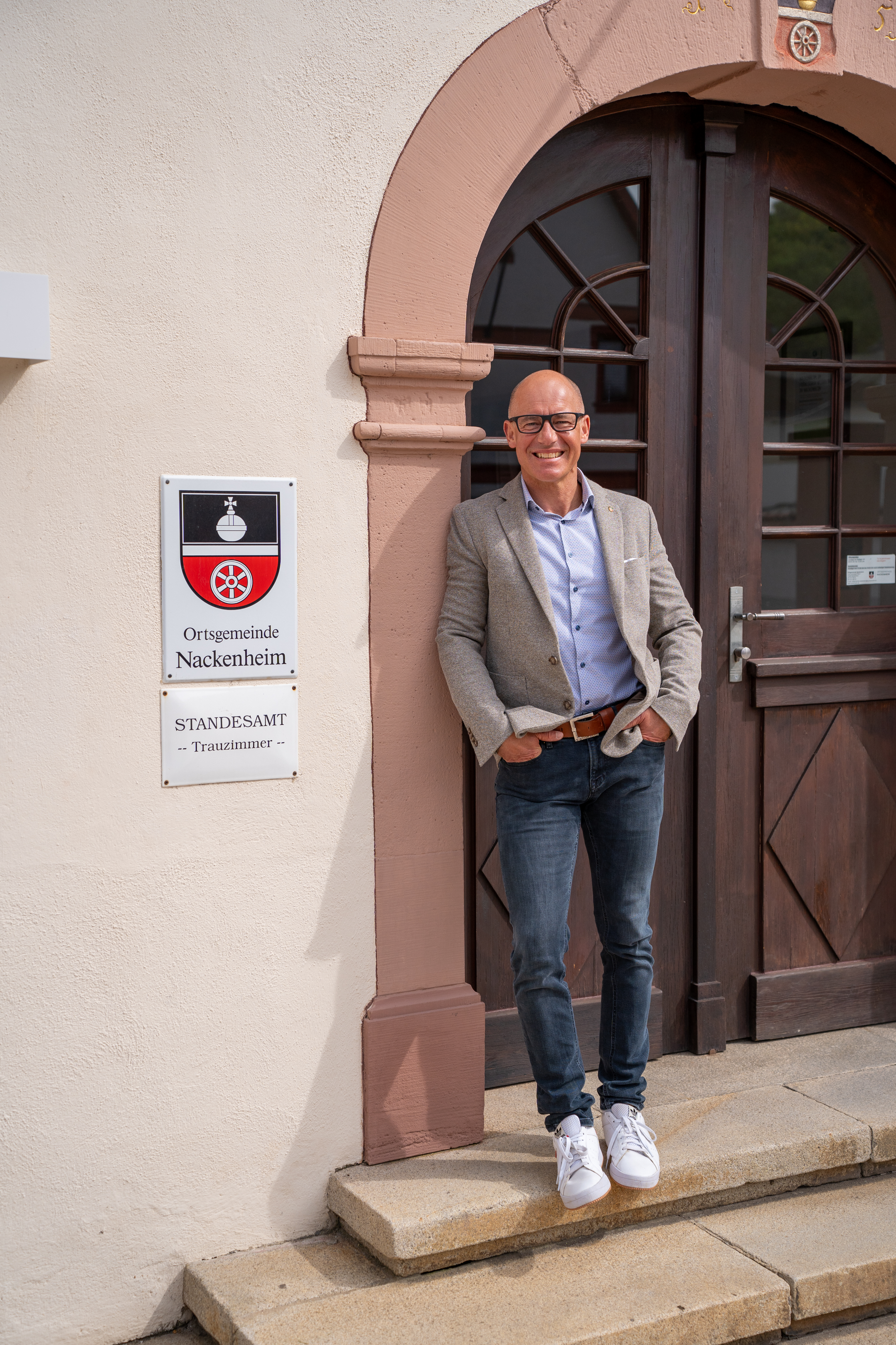 Ortsbürgermeister René Adler Quelle: privat